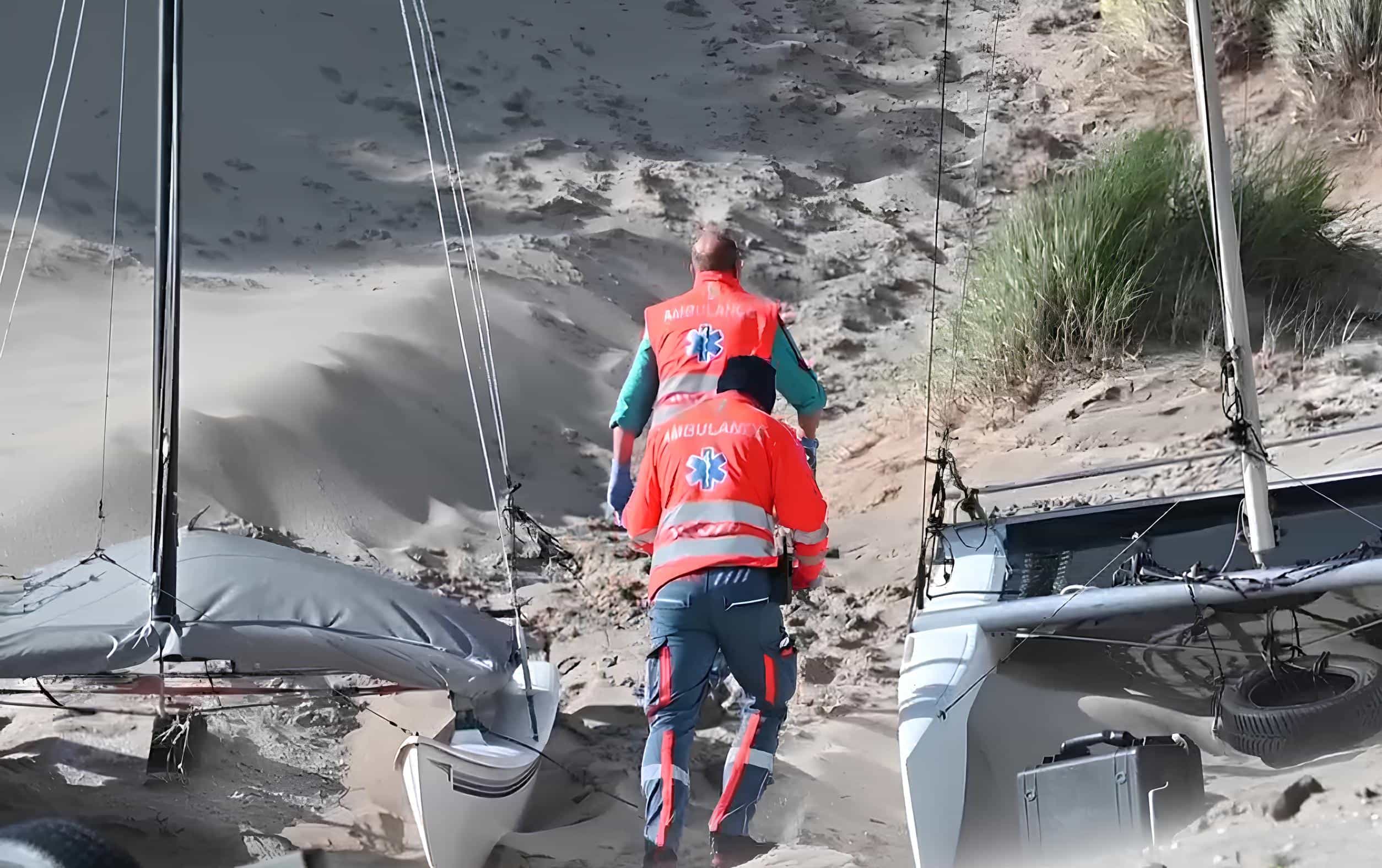 Kitesurfer om het leven gekomen bij Rockanje