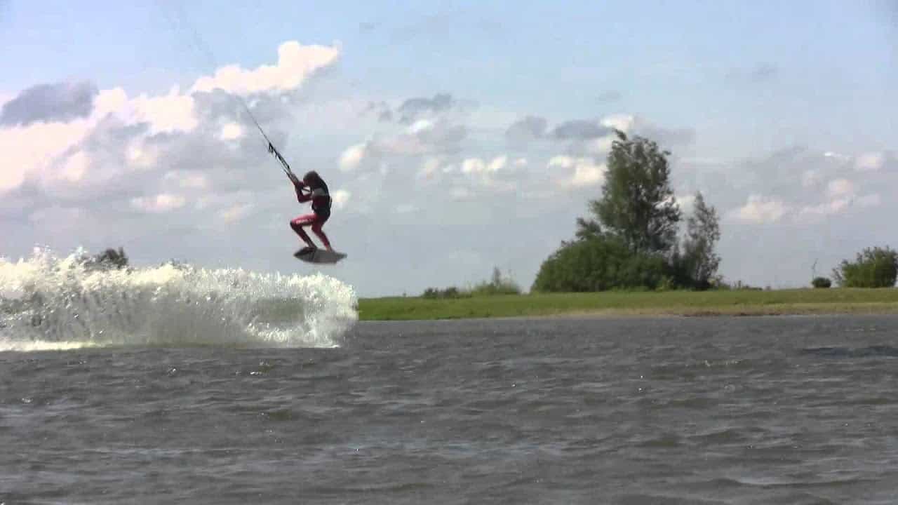 Beeld uit de video: Jerrie van de Kop-Low wind session