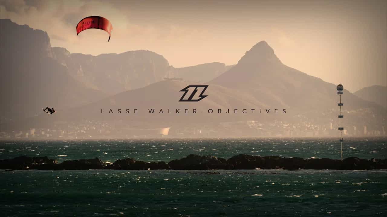 Beeld uit de video: Lasse Walker - Objectives (Big Air kiteboarding)