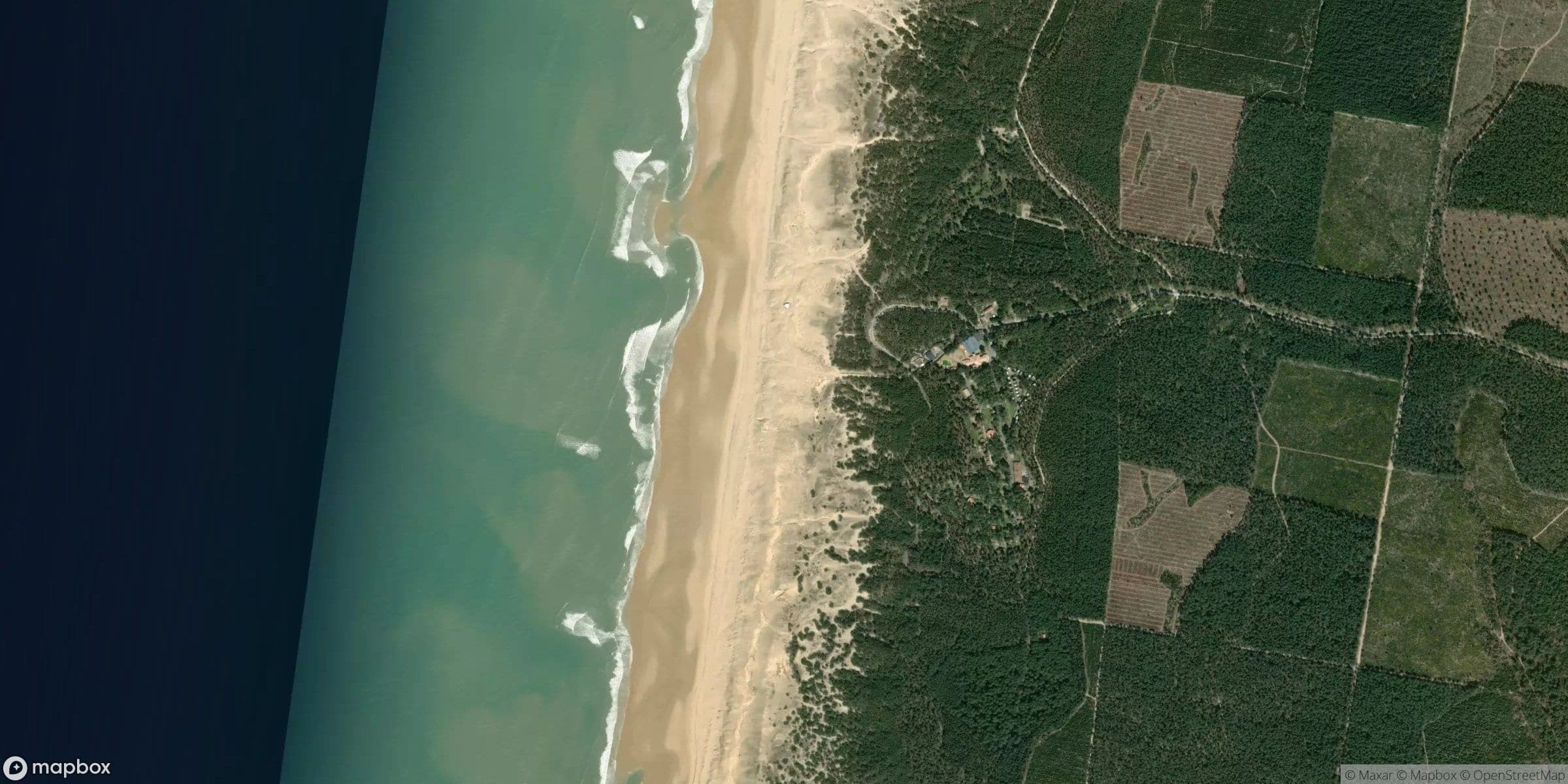 Luchtfoto van Grand Crohot