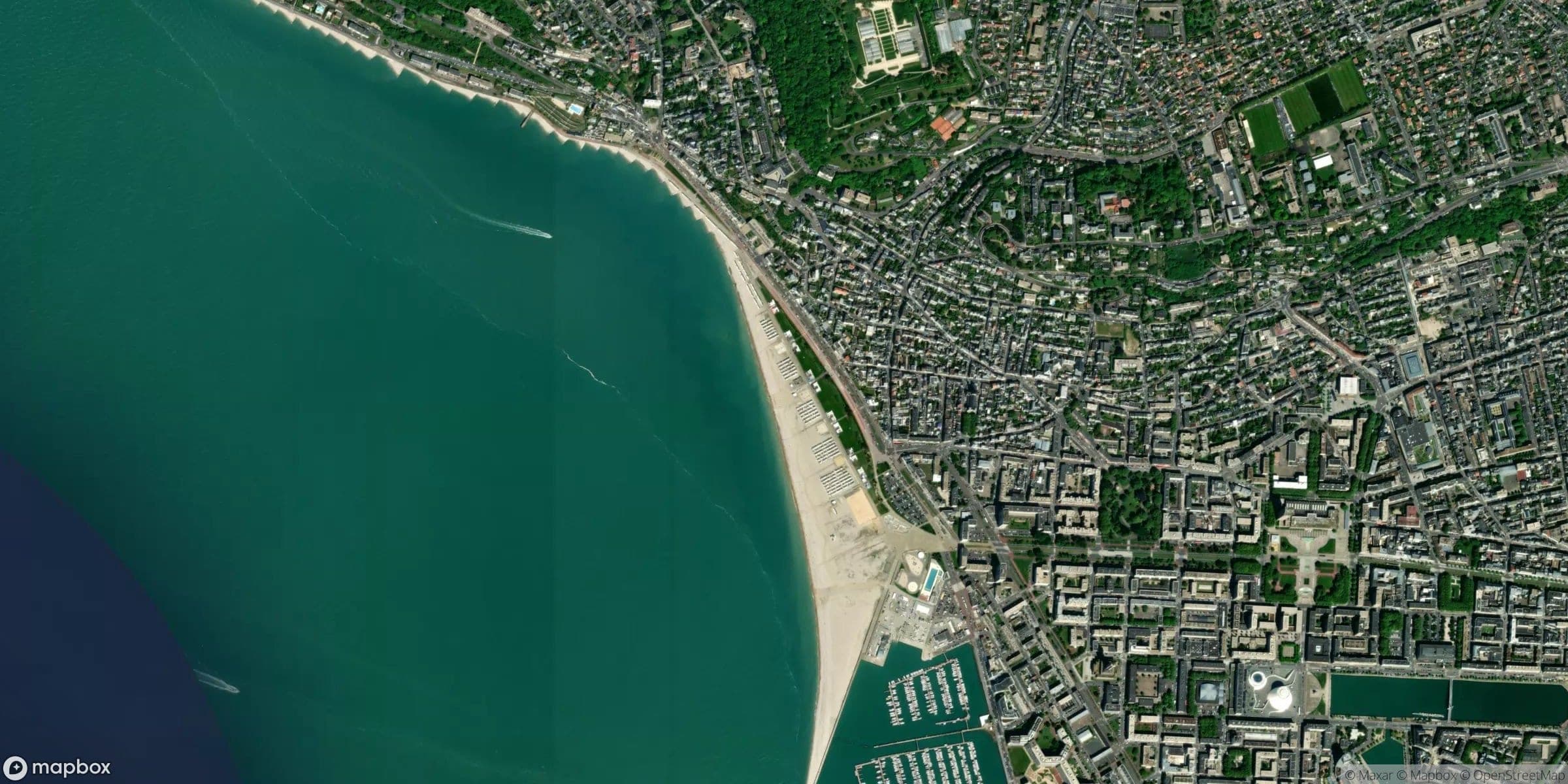 Luchtfoto van Le Havre