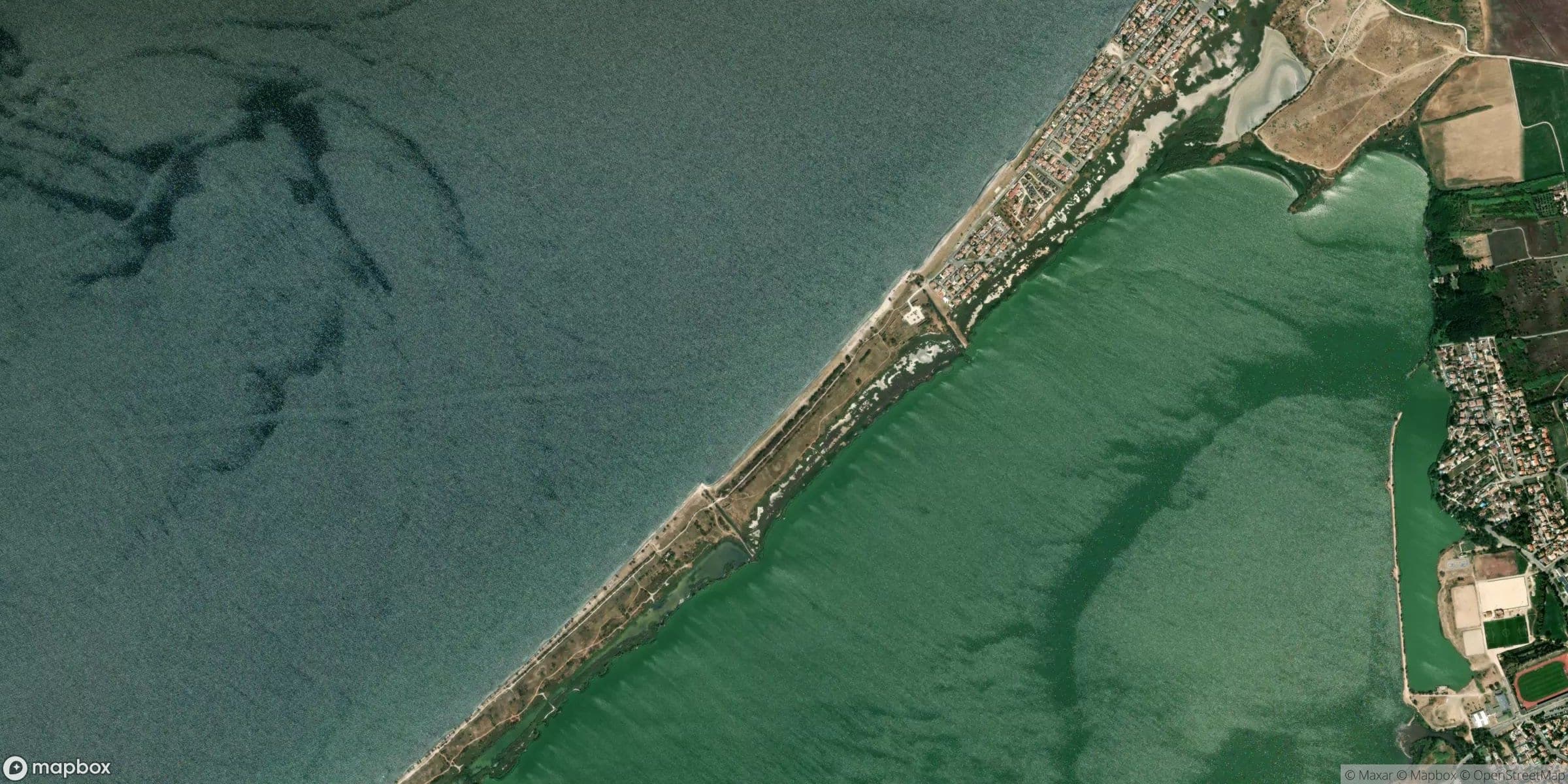 Luchtfoto van Le Jaï