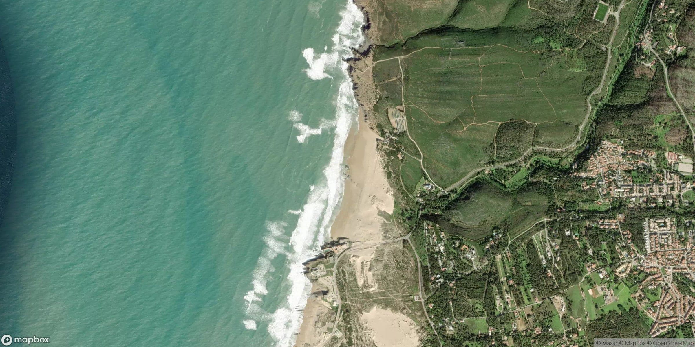 Luchtfoto van Lisboa, Guincho