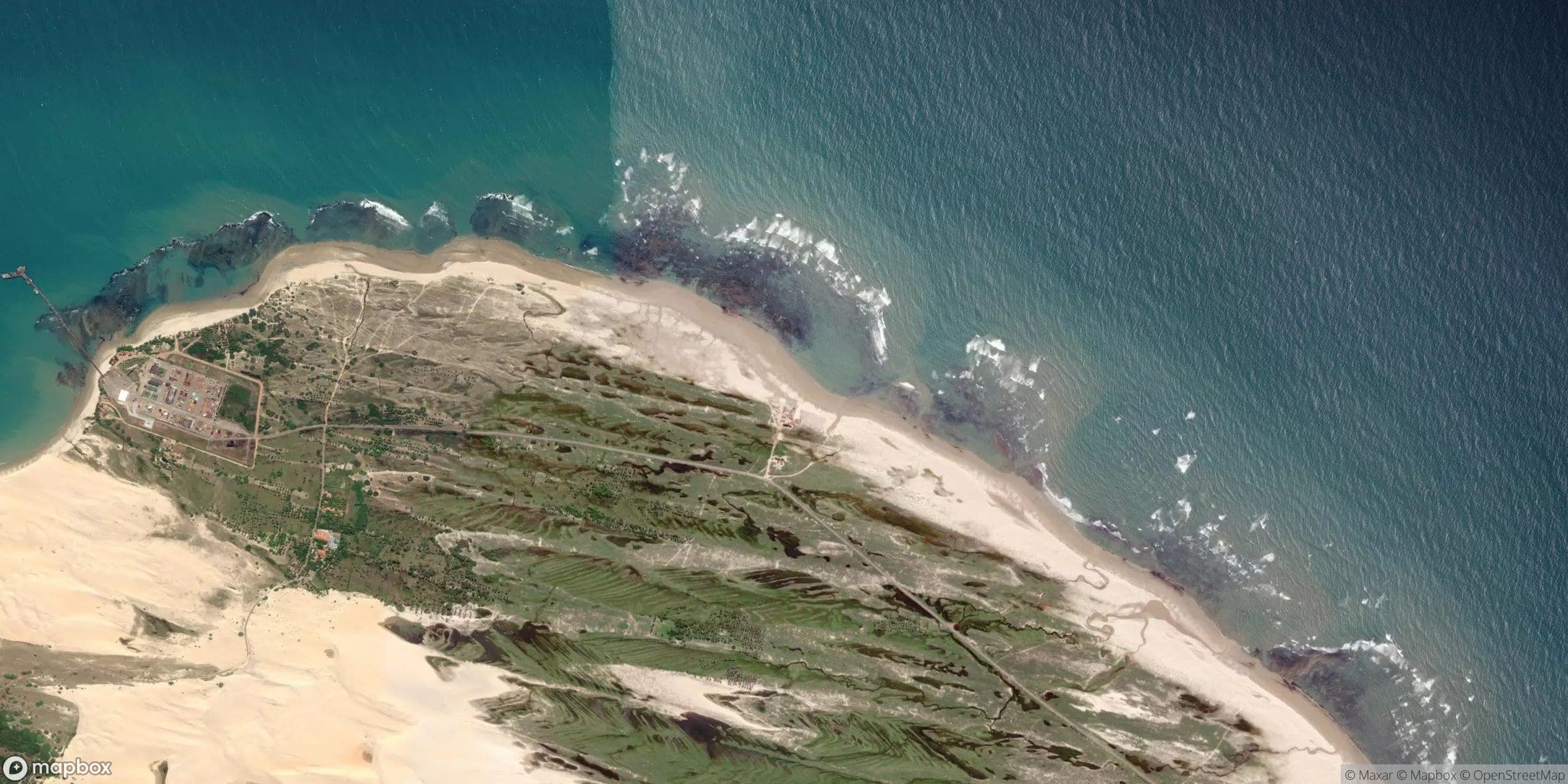 Luchtfoto van Paracuru