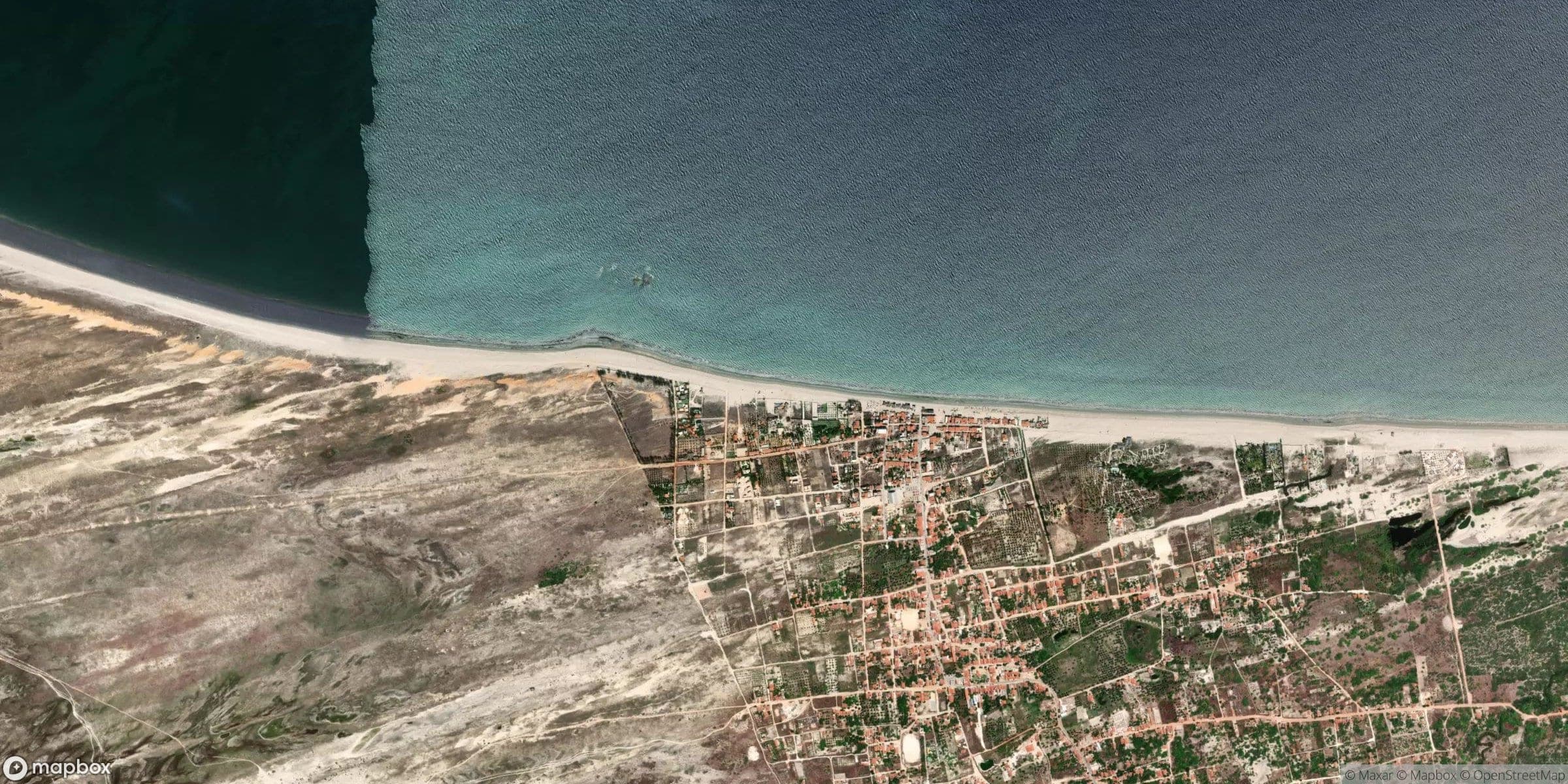 Luchtfoto van Prea