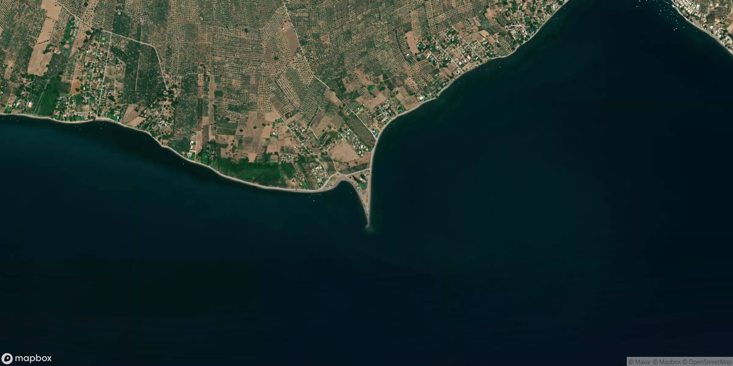 Luchtfoto van Raches