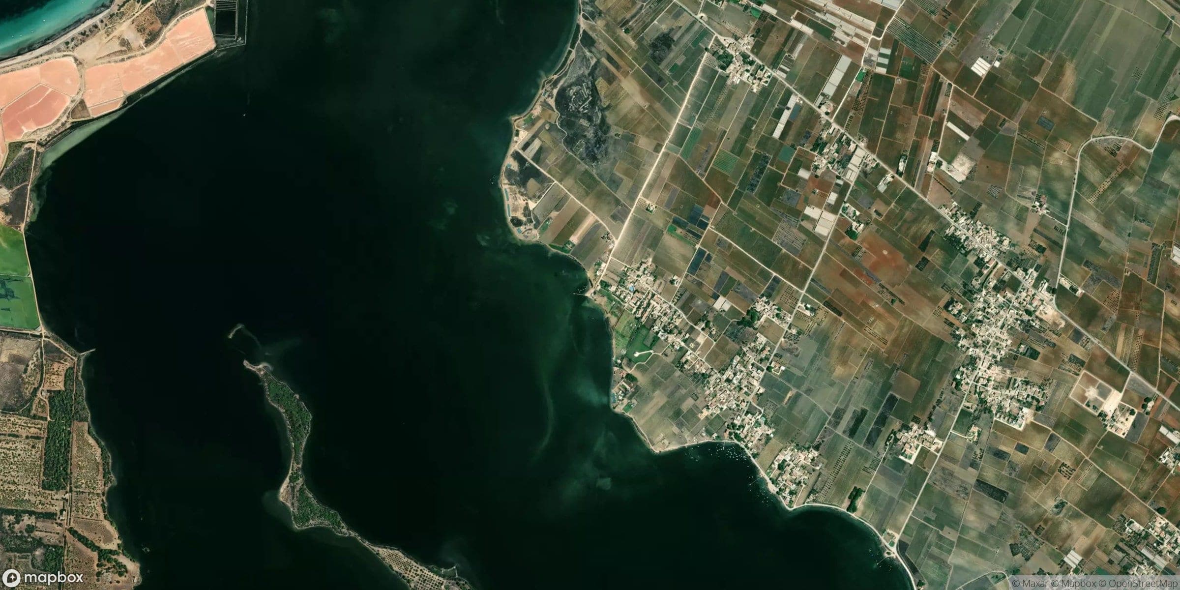 Luchtfoto van Sicily, Trapani