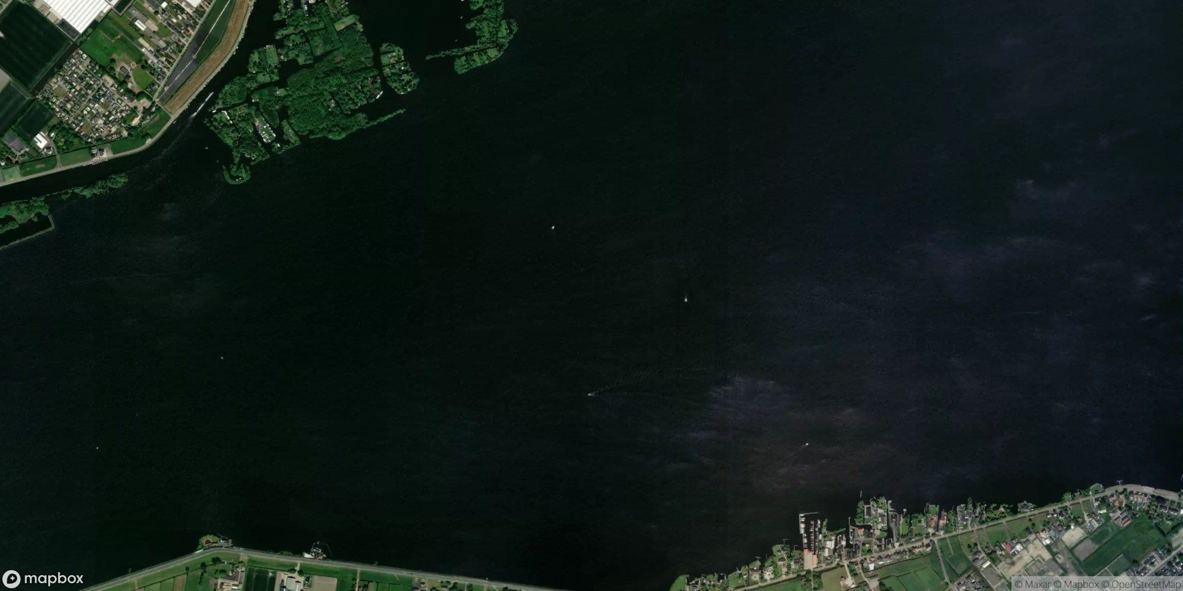 Luchtfoto van Westeinderplassen