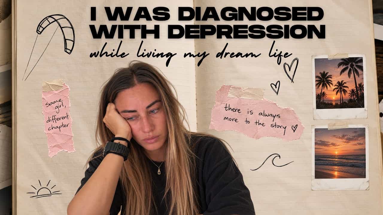 Beeld uit de video: I Was Diagnosed With Depression While Living My Dream Life | The Diary of a Kitesurf Girl