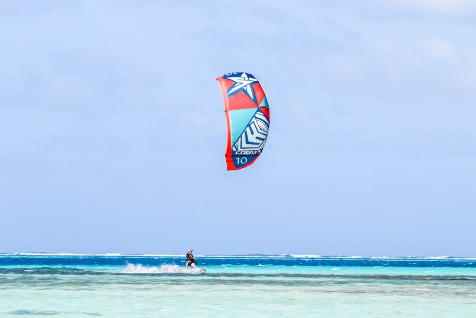 Kitesurfen leren als ouder boven de 40 — beeld 1