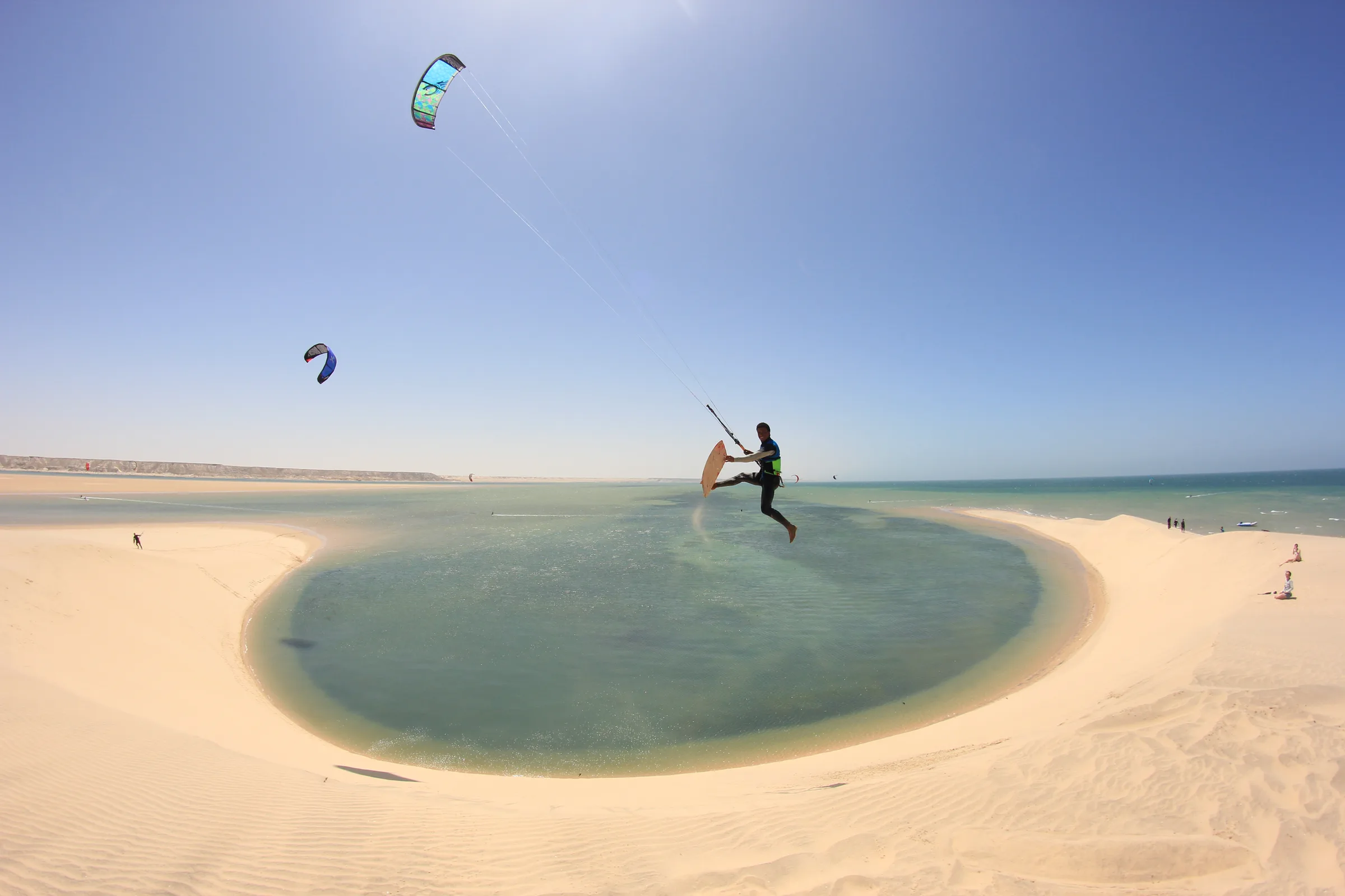 Kitesurfen bij Dakhla