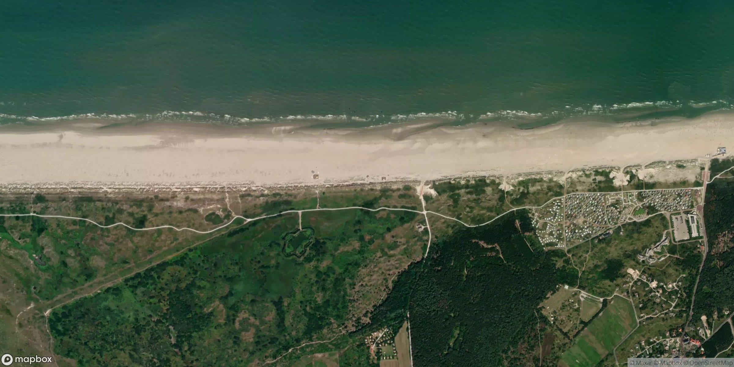 Satelliet van Ameland, Noordzee