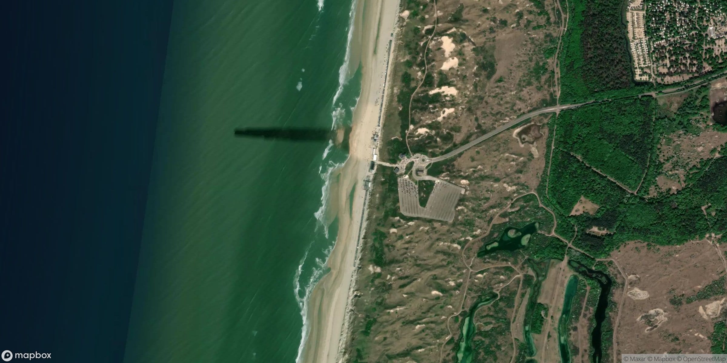 Satelliet van Castricum aan Zee