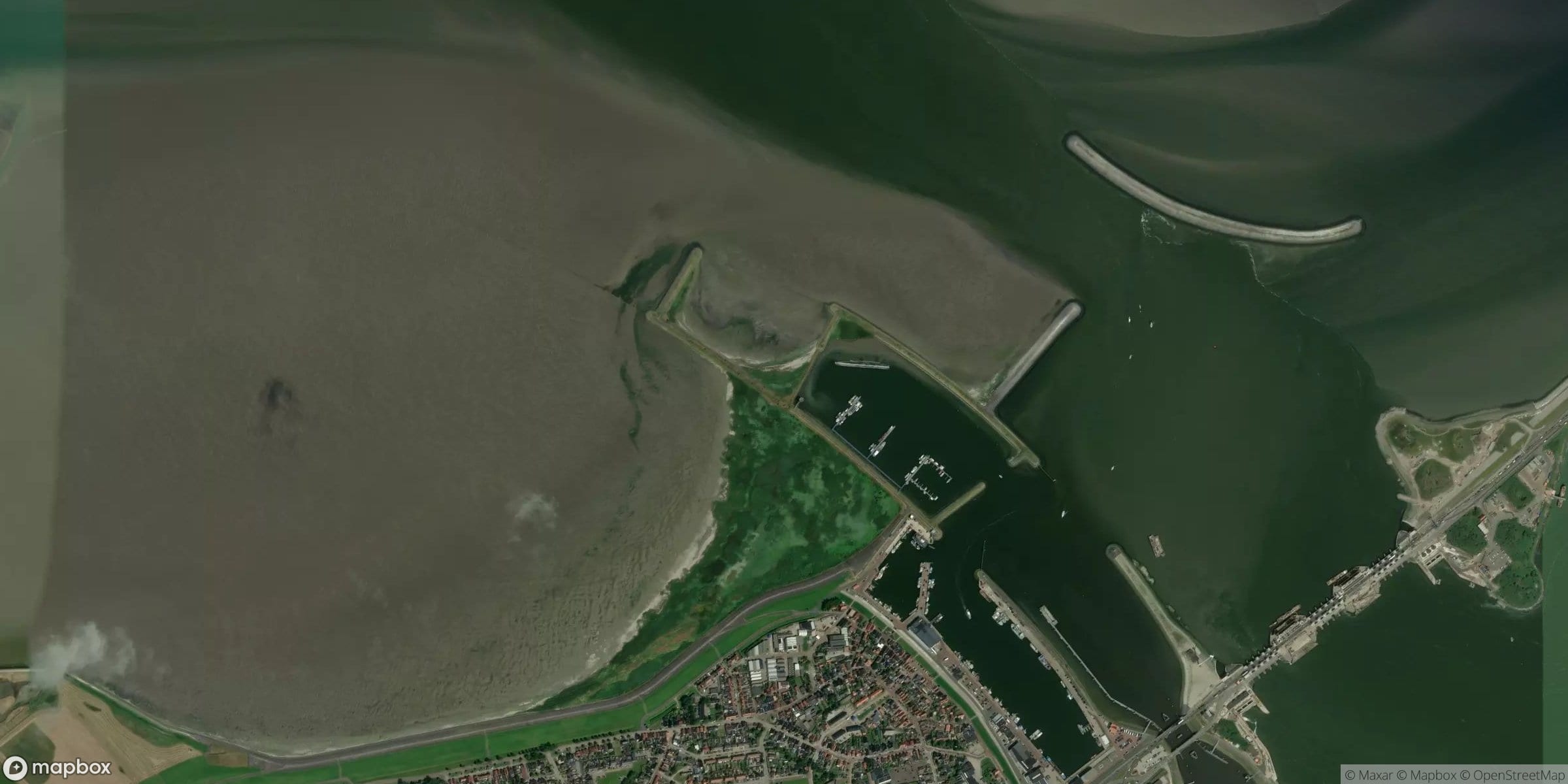 Satelliet van Den Oever, Waddenzee