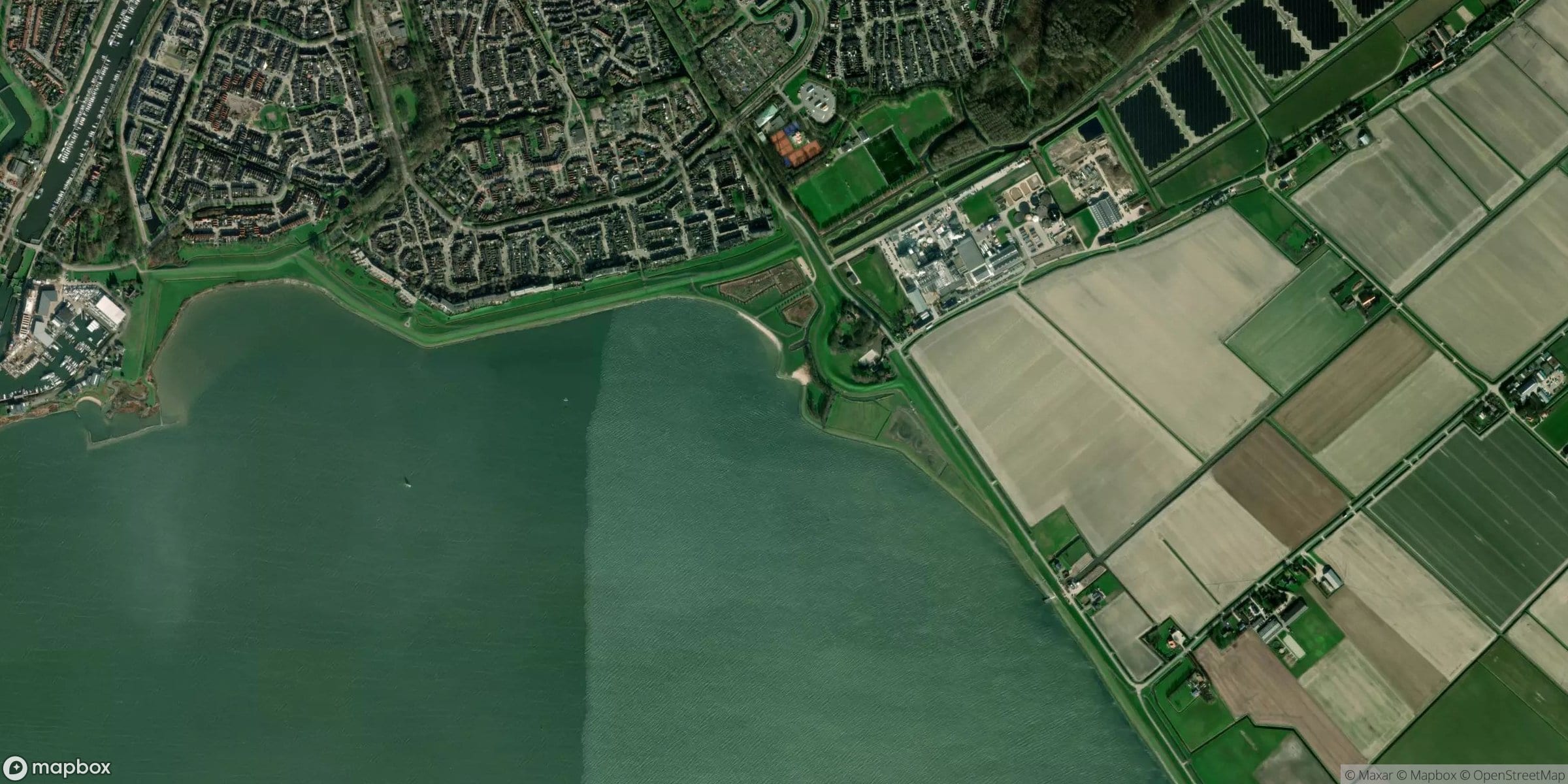 Satelliet van Hellevoetsluis - Haringvliet