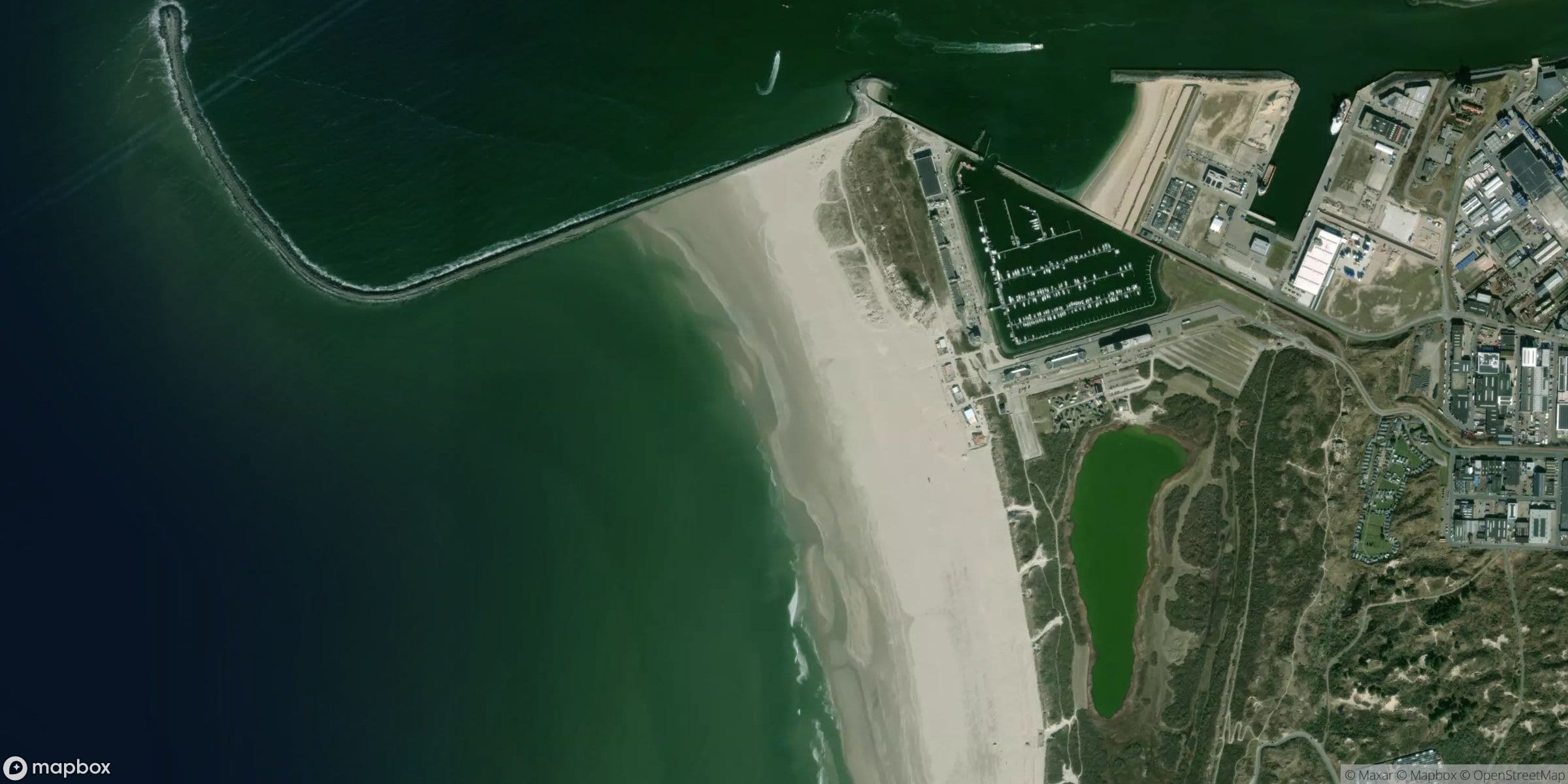Satelliet van IJmuiden