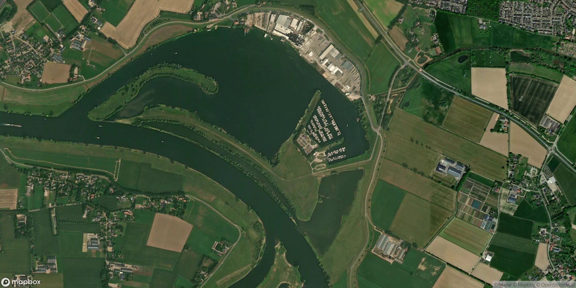 Satelliet van Loonse Waard