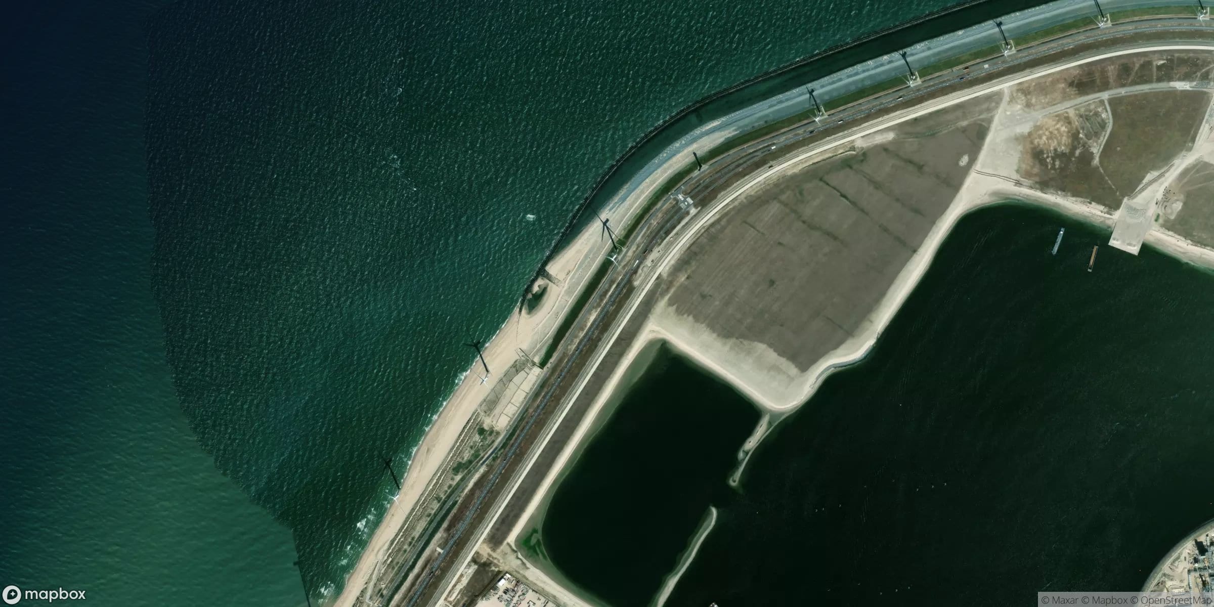 Satelliet van Maasvlakte 2