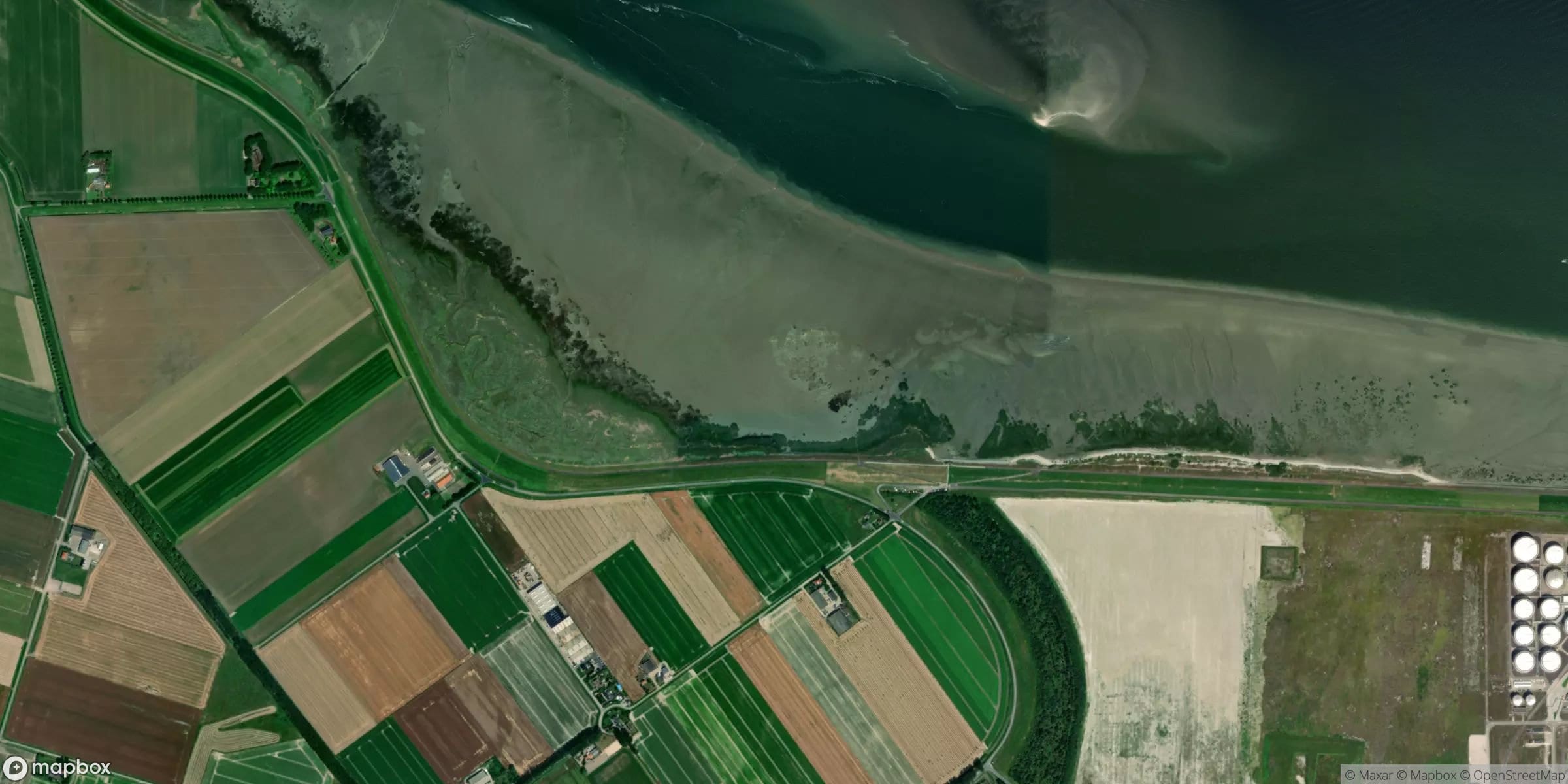 Satelliet van Paulina Polder