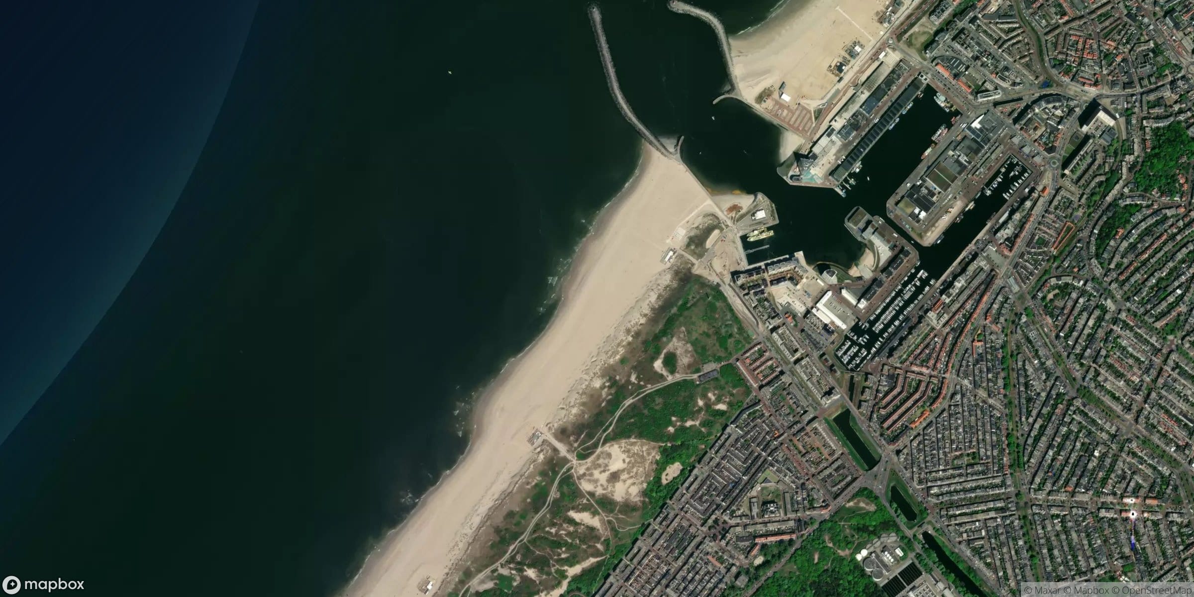 Satelliet van Scheveningen Zuid