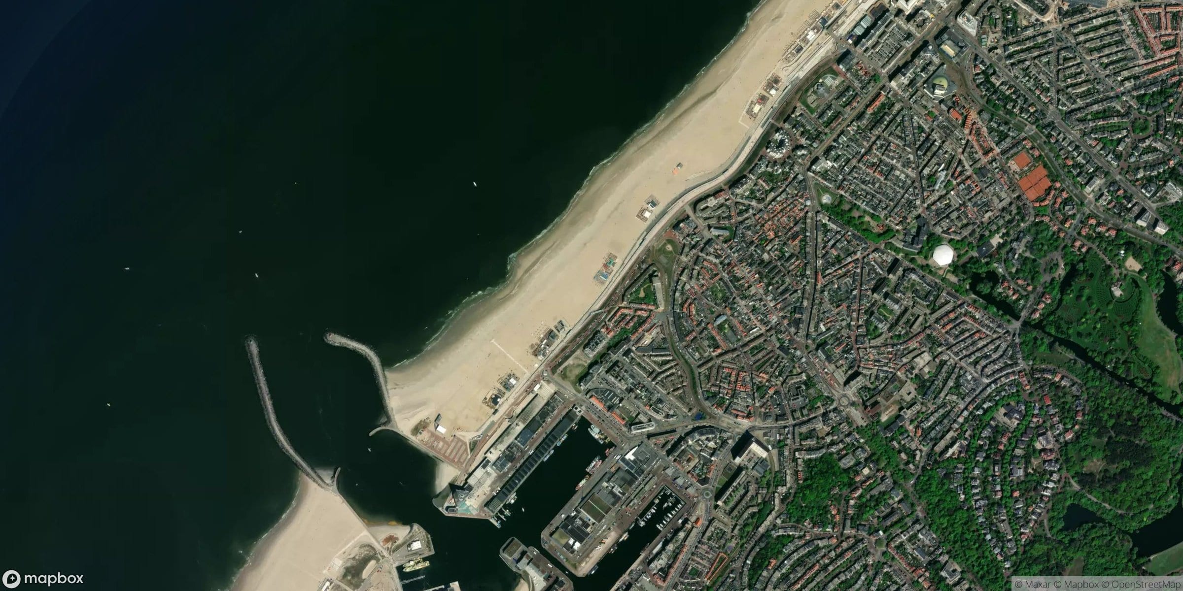 Satelliet van Scheveningen