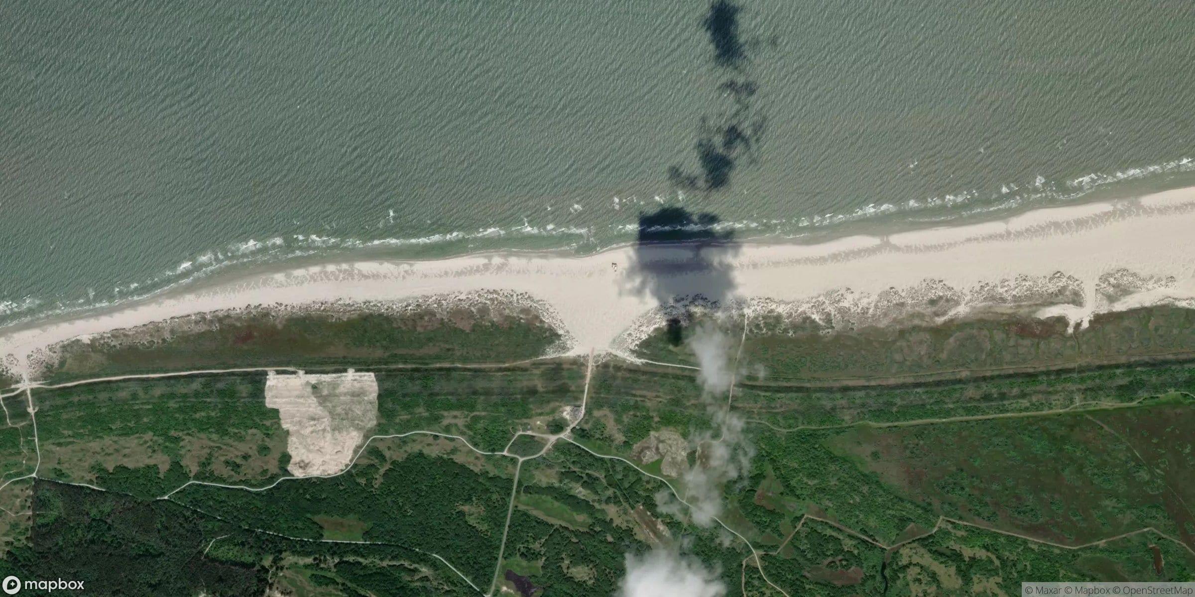 Satelliet van Schiermonnikoog - Noord