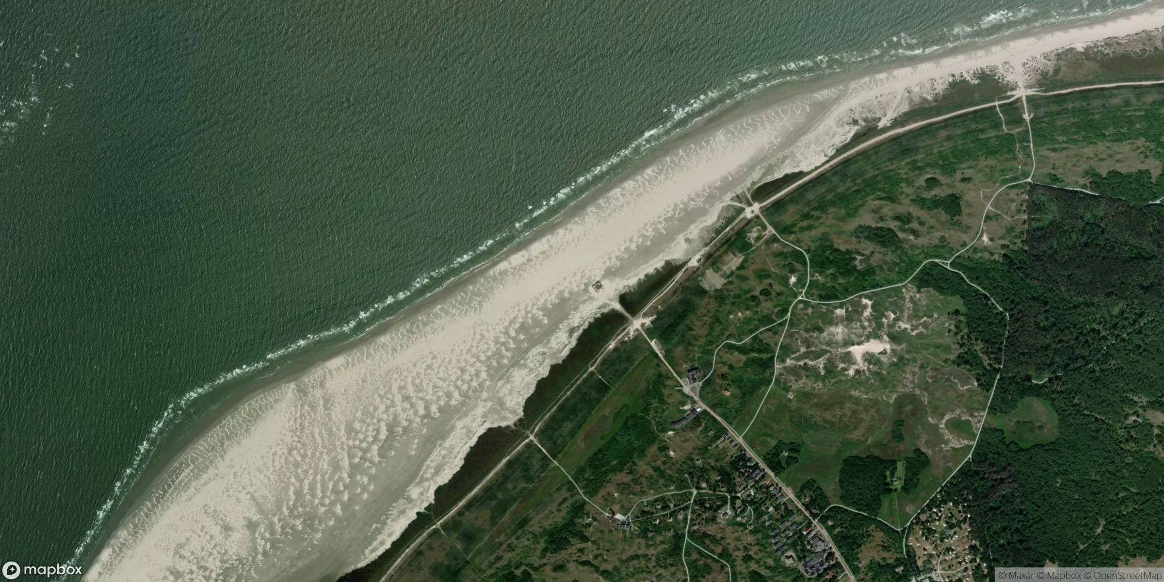 Satelliet van Schiermonnikoog