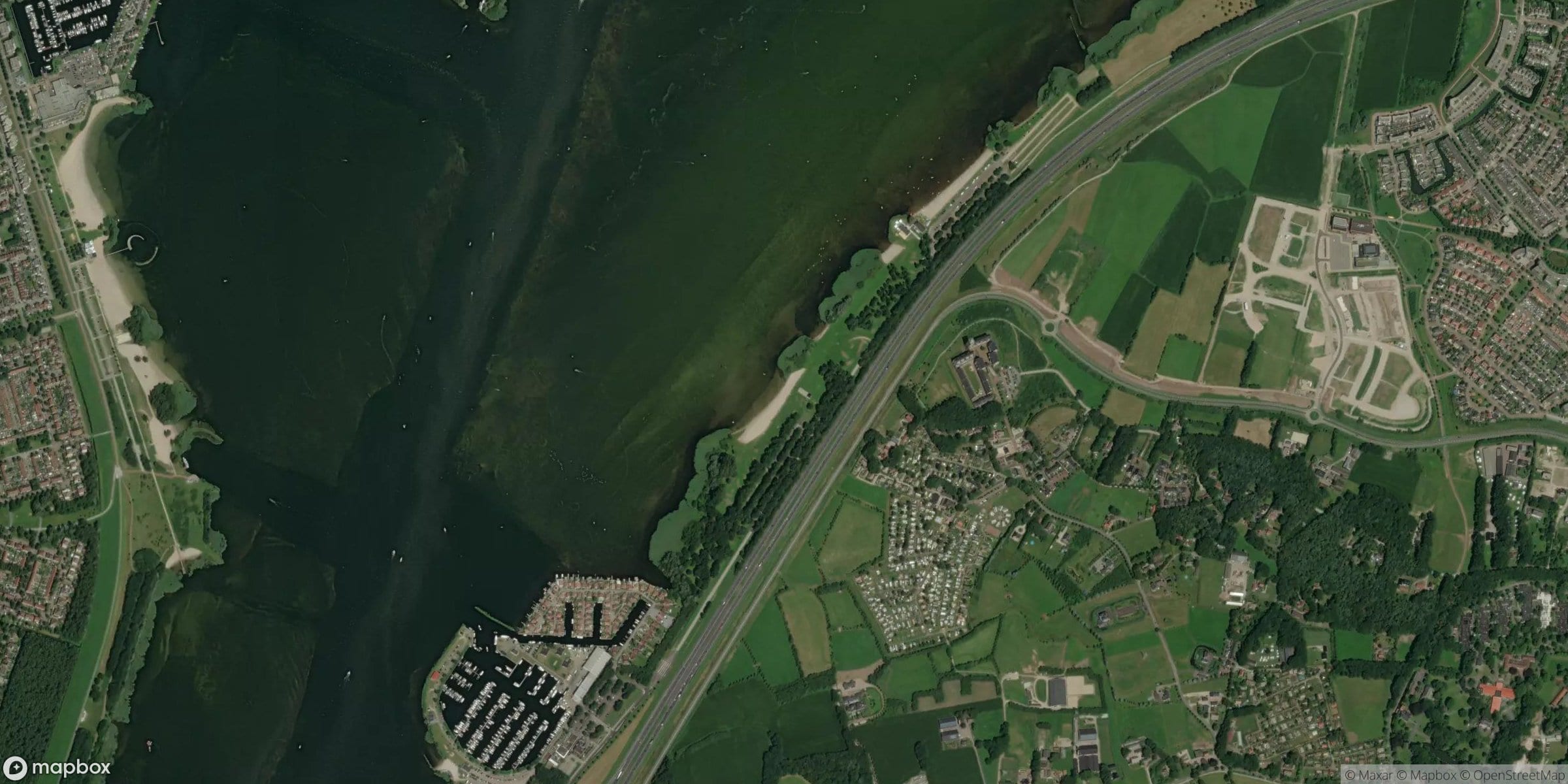 Satelliet van Strand Horst