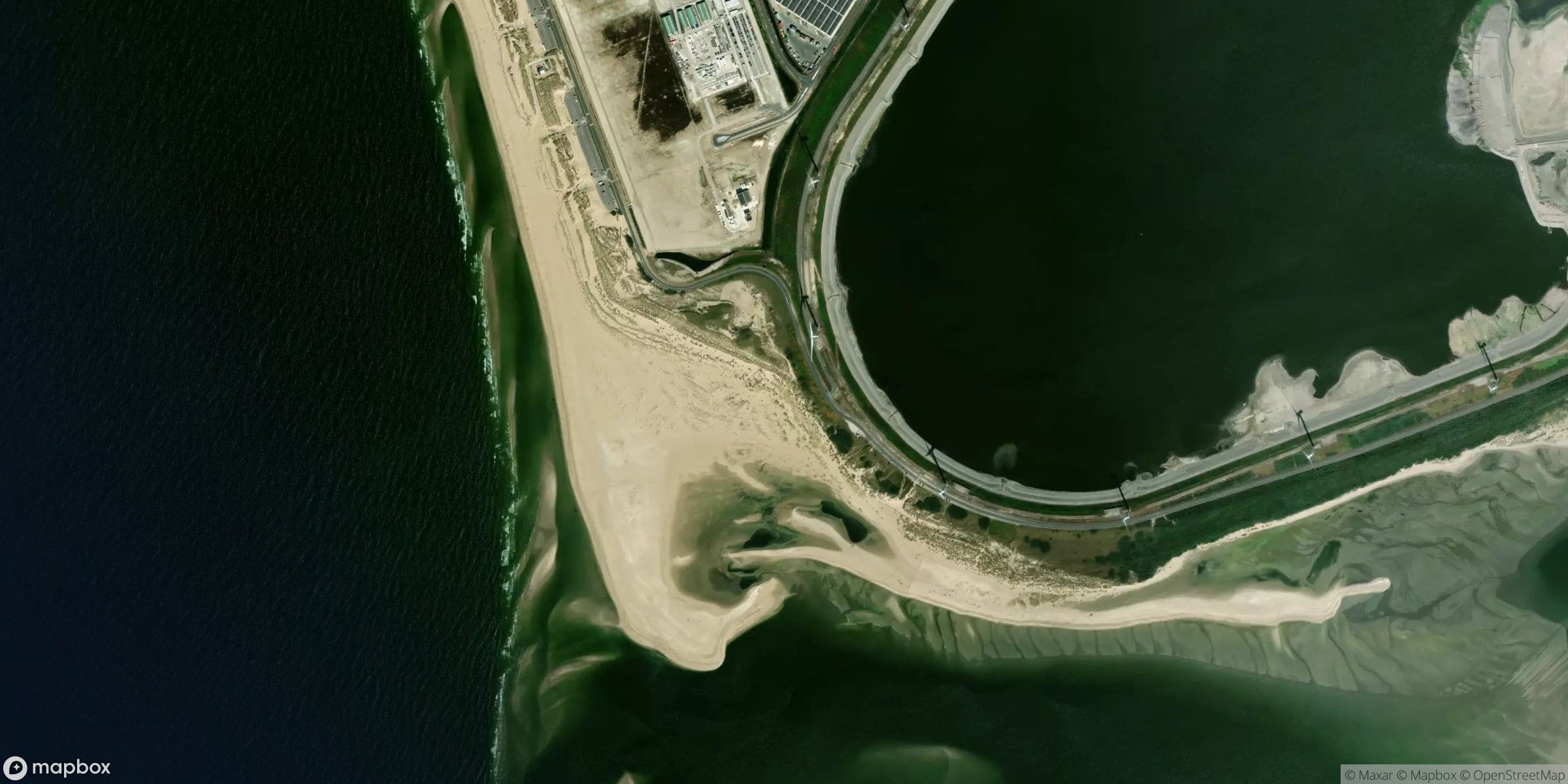 Satelliet van Strand Slufter