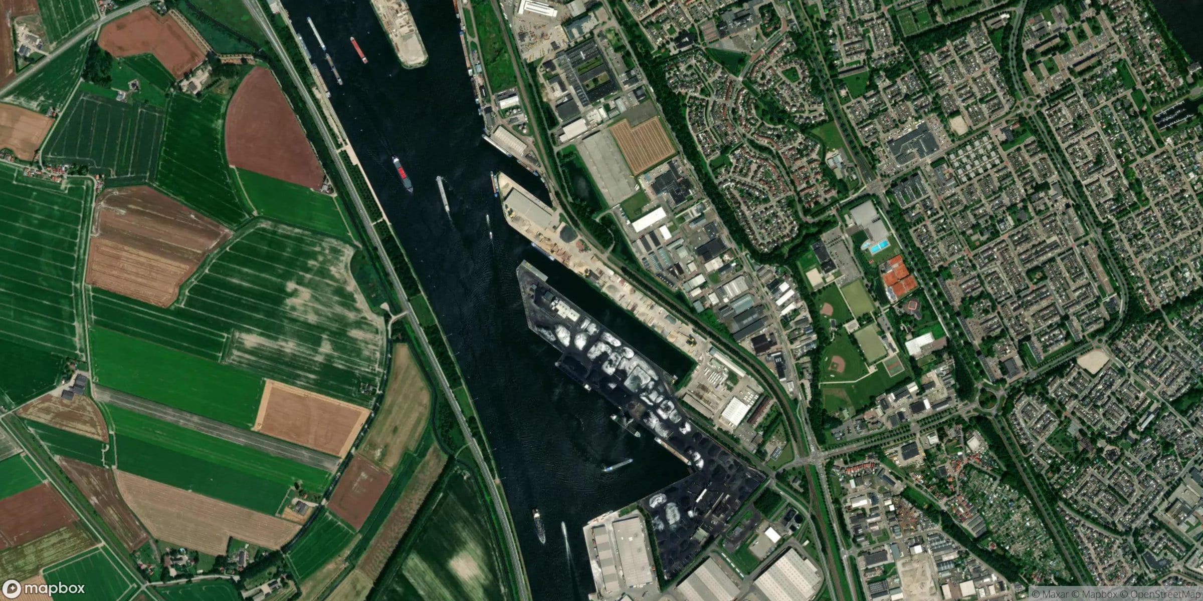 Satelliet van Terneuzen