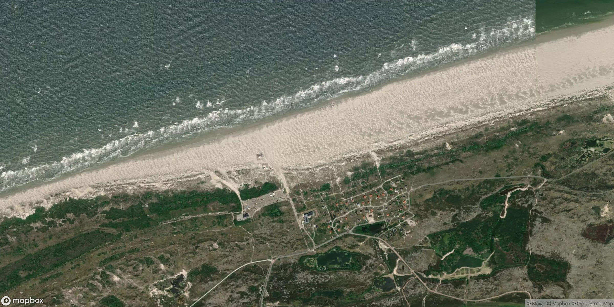 Satelliet van Terschelling - West aan Zee