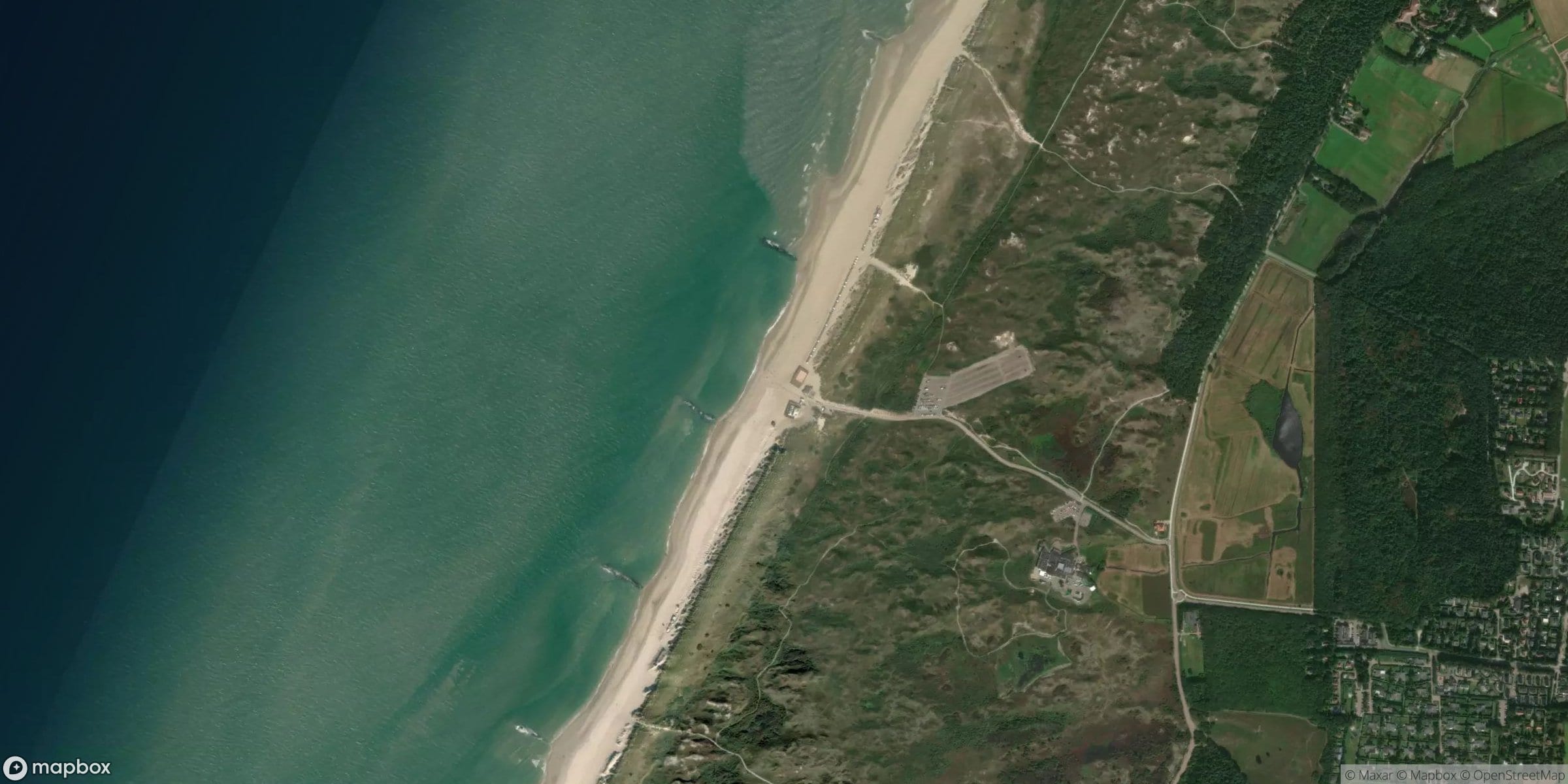 Satelliet van Texel paal 17