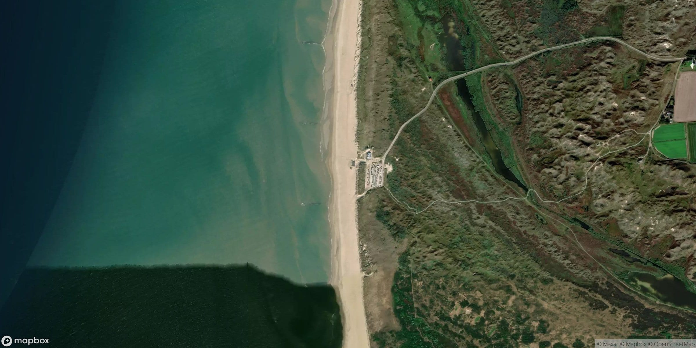 Satelliet van Texel paal 9