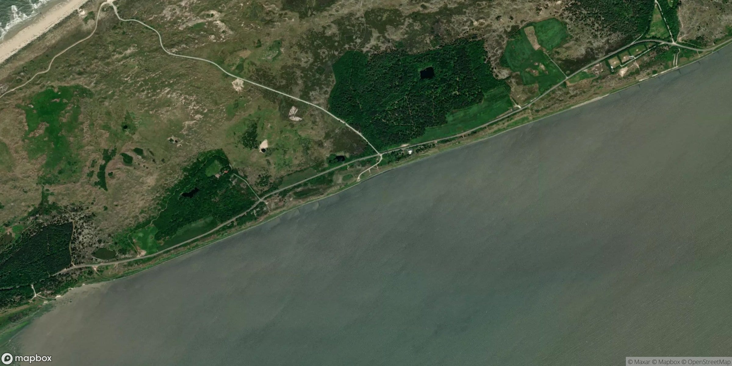 Satelliet van Vlieland - Waddenzee