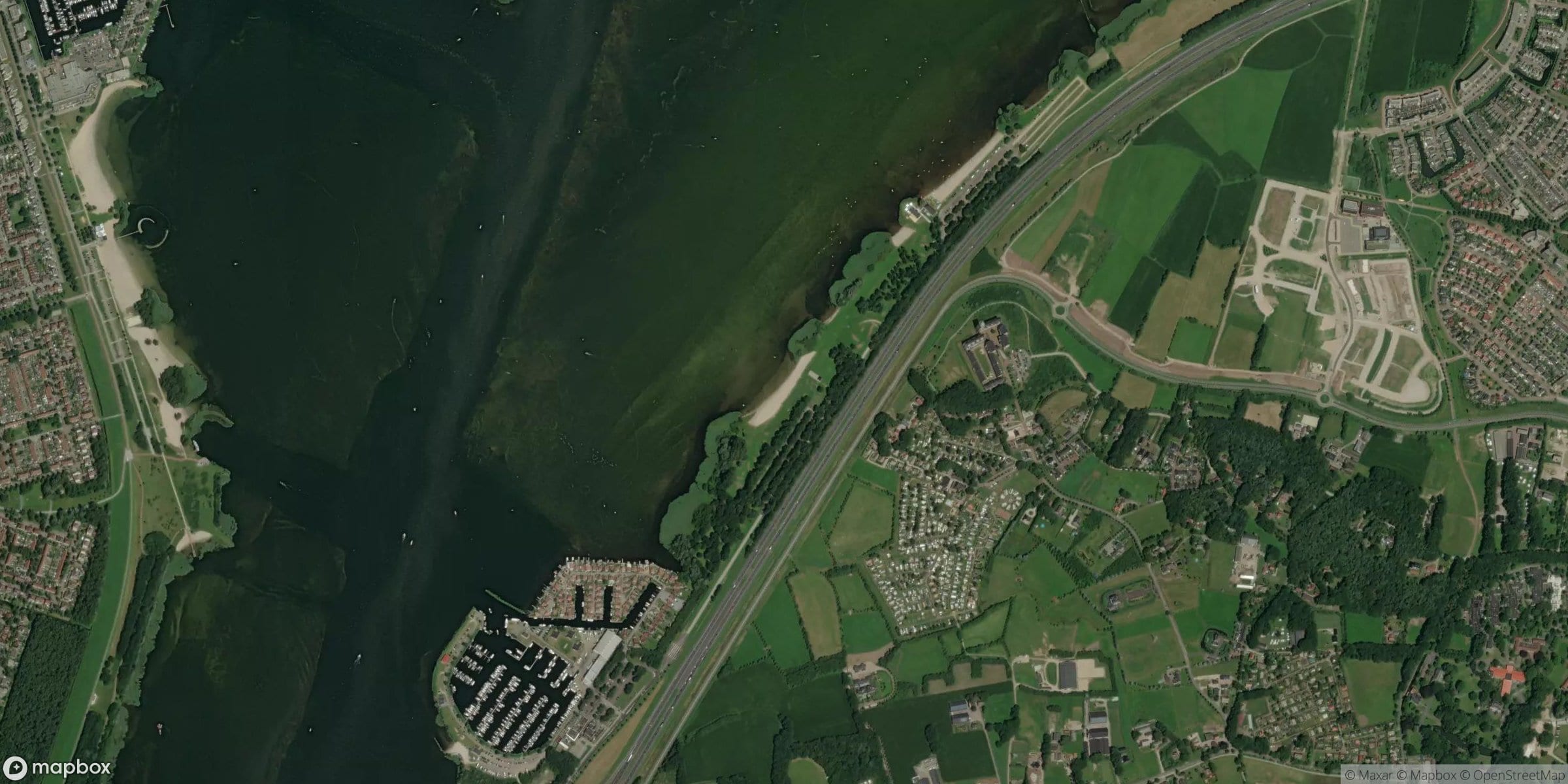 Satelliet van Wolderwijd, Strand Horst