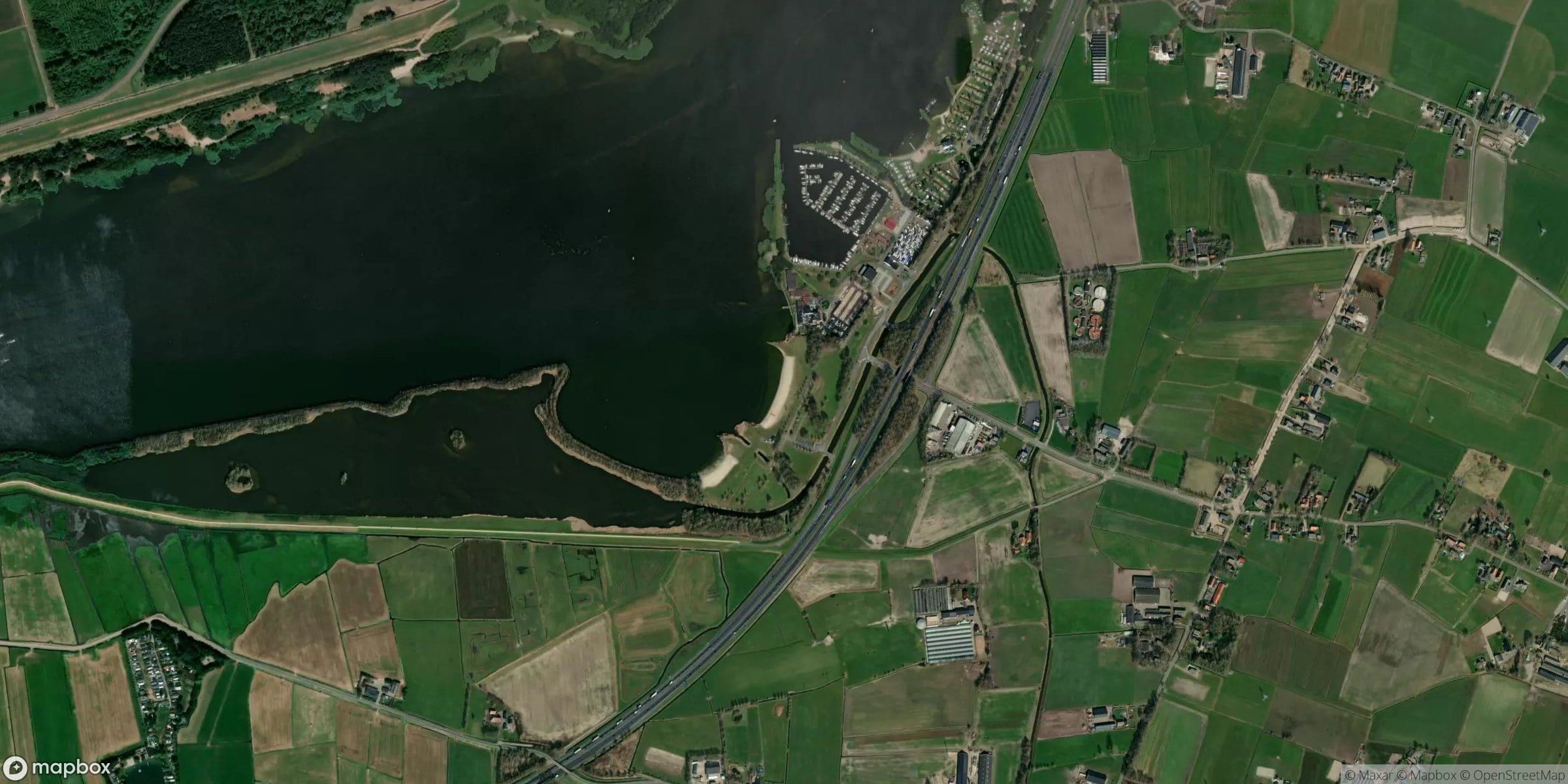 Satelliet van Wolderwijd, Strand Nulde