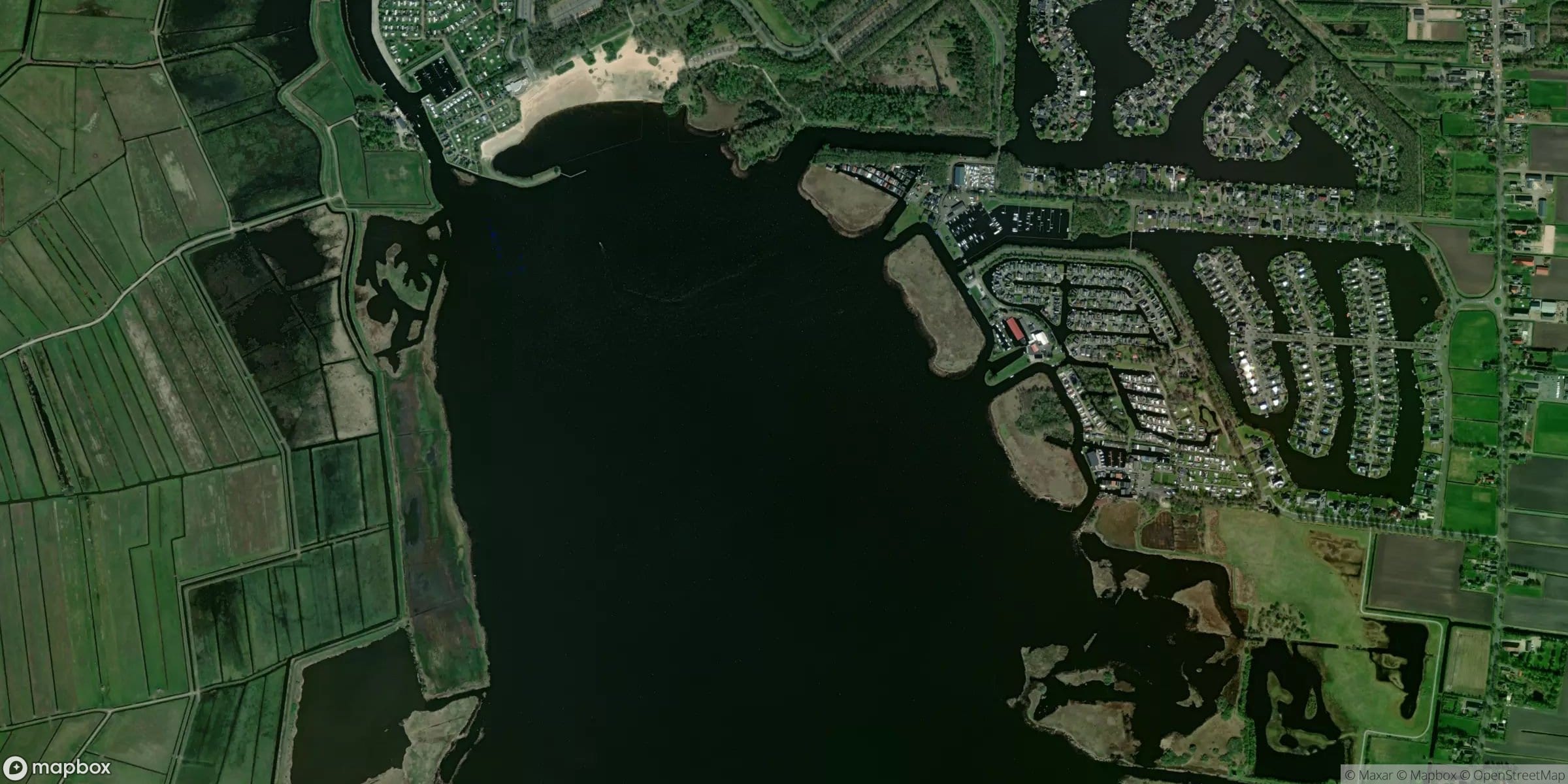 Satelliet van Zuidlaardermeer